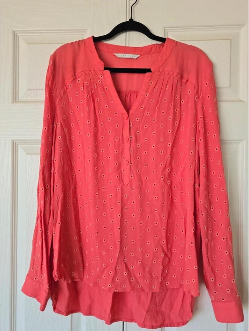 Sale! 3/$10 Mix & Match Any 3 Items Marked $6. LC blouse long sleeve boho top